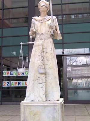 vrouwe justitia